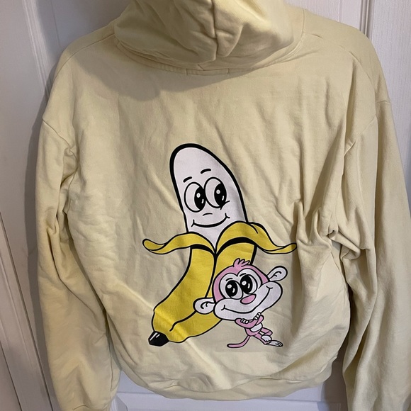 BANANA MONKEY HOODIE - Picture 2 of 2